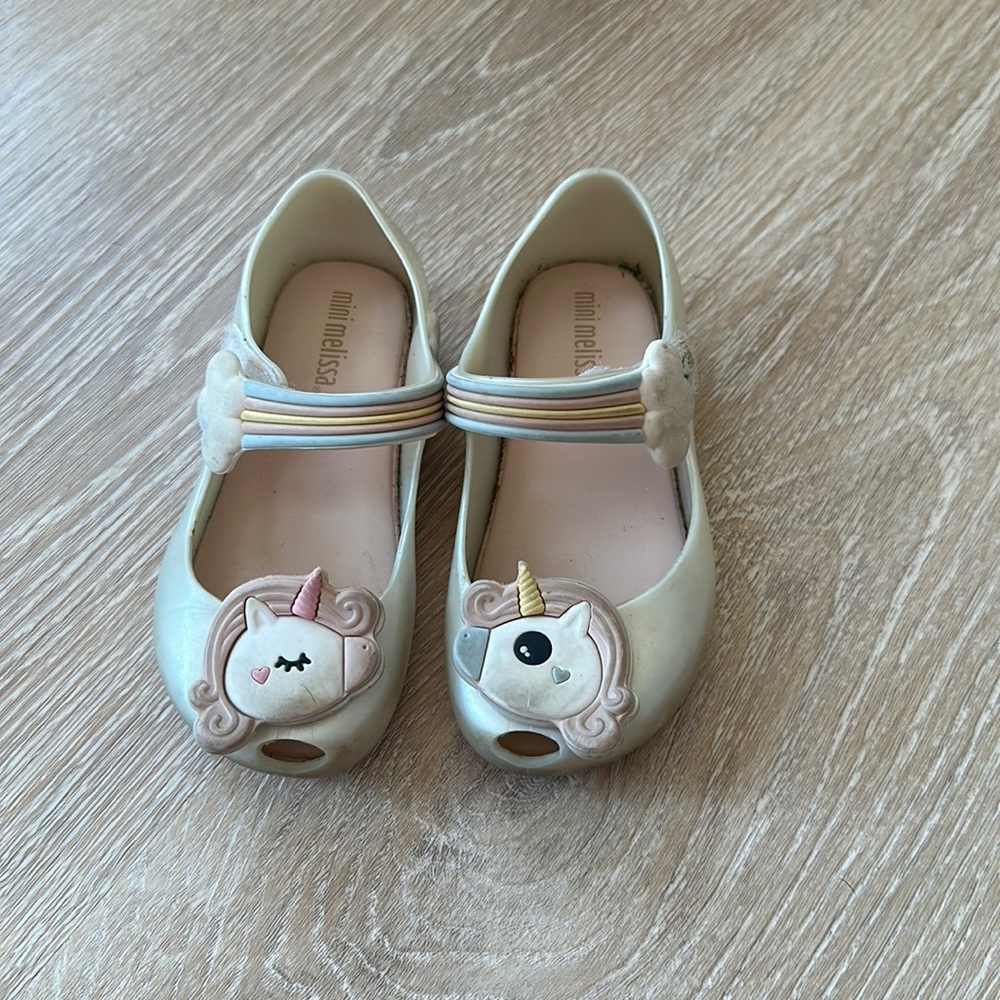 Mini Melissa shoes size 8